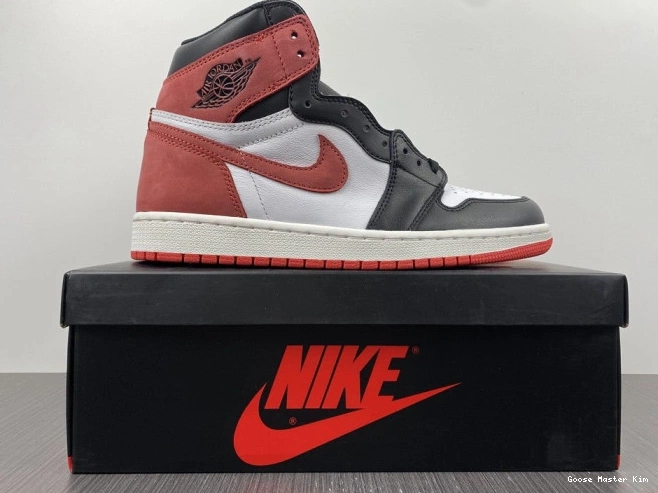1 Retro Air Red 555088-112 Jordan Track High 0814